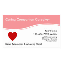 De Visitekaartjes van Caregiver