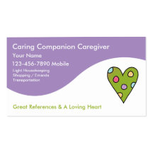 De Visitekaartjes van Caregiver