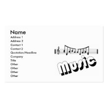 De Visitekaartjes van de muziek