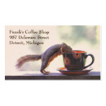 De Visitekaartjes van de Winkel of van de Koffie v