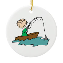 De Visserij van de boot ornamenten
