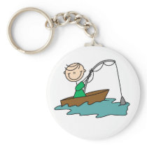 De Visserij van de boot sleutelhangers