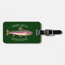 De Visserij van de forel Reistas Label