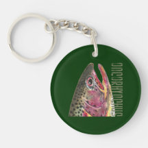 De Visserij van de forel Sleutelhangers