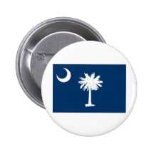 De Vlag Staat van de Zuid- van Carolina Speld Buttons