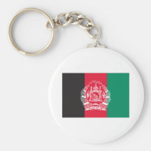 De Vlag van Afghanistan Sleutel Hanger