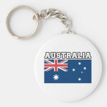 De Vlag van Australië Sleutelhanger