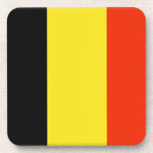 De Vlag van België Drankjes Onderzetter
