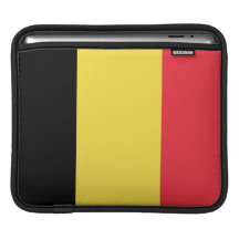 De Vlag van België iPad Sleeve