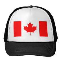 De Vlag van Canada Trucker Petten