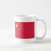 De vlag van China Mokken