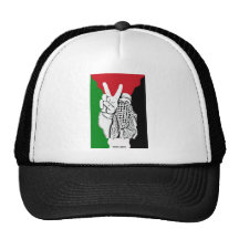 De Vlag van de Overwinning van Palestina Mesh Petten