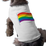 Regenboog hondenshirt