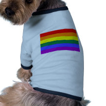 De Vlag van de Regenboog LGBT Dieren Shirt