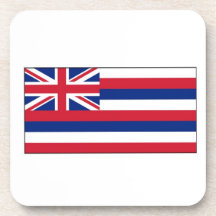 De Vlag van de Staat van Hawaï Bier Onderzetter