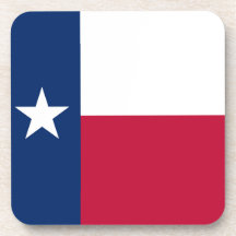 De Vlag van de Staat van Texas Drankjes Onderzetter