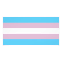 De Vlag van de Trots van de transsexueel Foto Print
