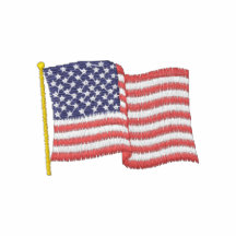 De Vlag van de V.S. 1W Polo Shirt