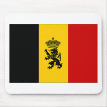 De Vlag van de Vlag van de Overheid van België Muismat