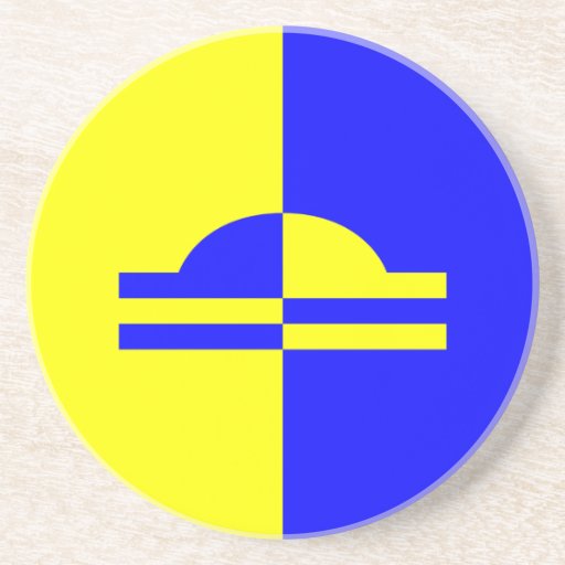 De vlag van Ede, Nederland Onderzetter