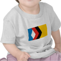 De vlag van Engels, Rusland Shirt
