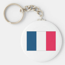 De Vlag van Frankrijk Sleutel Hanger