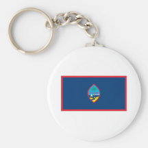 De Vlag van Guam Sleutelhangers