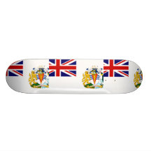 De vlag van het Britse Antarctische Grondgebied, A Skate Deck