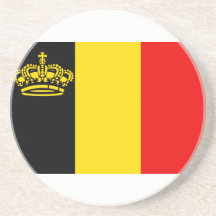 De Vlag van het Jacht van België, België Onderzetter