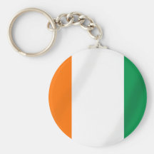 De vlag van Ivoorkust van de giften van Ivoorkust Sleutelhangers