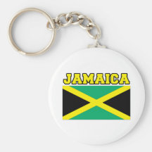 De Vlag van Jamaïca Sleutel Hangers