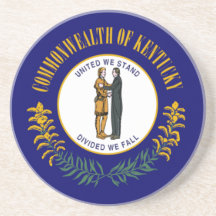 De Vlag van Kentucky Onderzetter