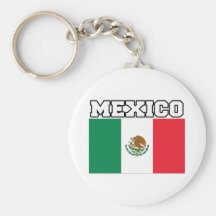 De Vlag van Mexico Sleutelhangers