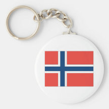De Vlag van Noorwegen Sleutelhangers