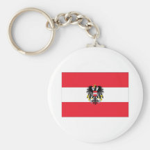 De Vlag van Oostenrijk Sleutelhangers