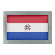 De Vlag van Paraguay Gesp