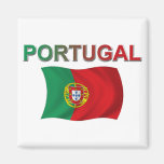 De Vlag van Portugal Magneet