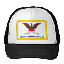 De Vlag van San Francisco Trucker Pet