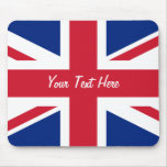 De Vlag van Union Jack van lage Kosten van Groot-B Muis Mat