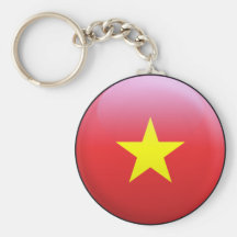 De Vlag van Vietnam Sleutelhangers