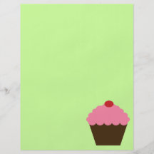 De Vlieger van Cupcake Folder Ontwerp