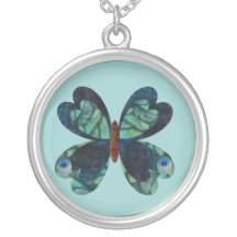 De vlinder van de Pauw Ketting