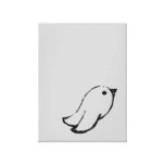 De Vogel van Emo Stretched Canvas Afdrukken