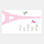 De Vogels van de liefde danken u Sticker