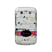 De Vogels van PixDezines op kleuren Wires/DIY! Blackberry Bold Covers
