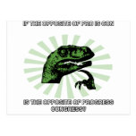 De Vooruitgang en het Congres van Philosoraptor Wenskaart