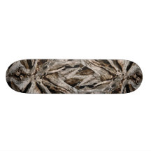 De vorming van de rots, Gabriola Eiland, Brits Col Skateboard Deck