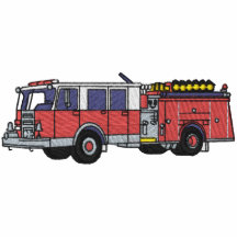 De Vrachtwagen van de brand