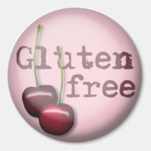 De Vrije Stickers van het gluten - Kers