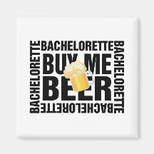De vrijgezellin koopt me bier (biermok) magneten